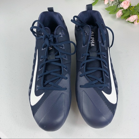 Cleats Nike Alpha Men’s Football Blue Size 14.5 - Picture 2 of 8